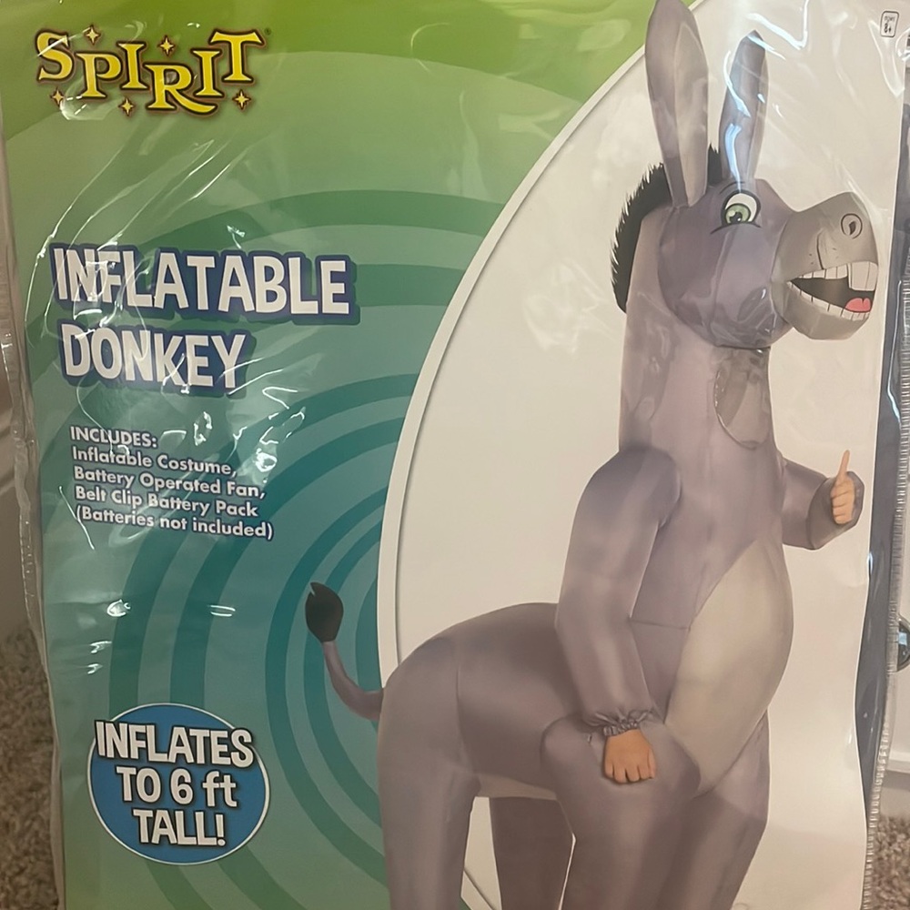 Donkey costume (inflatable)